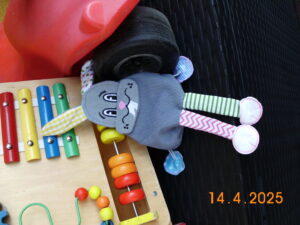 Foto von Plüschhasen.