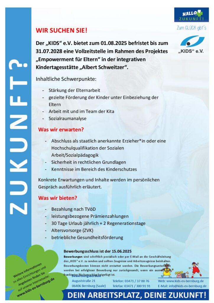 Stellenanzeige Empowerment